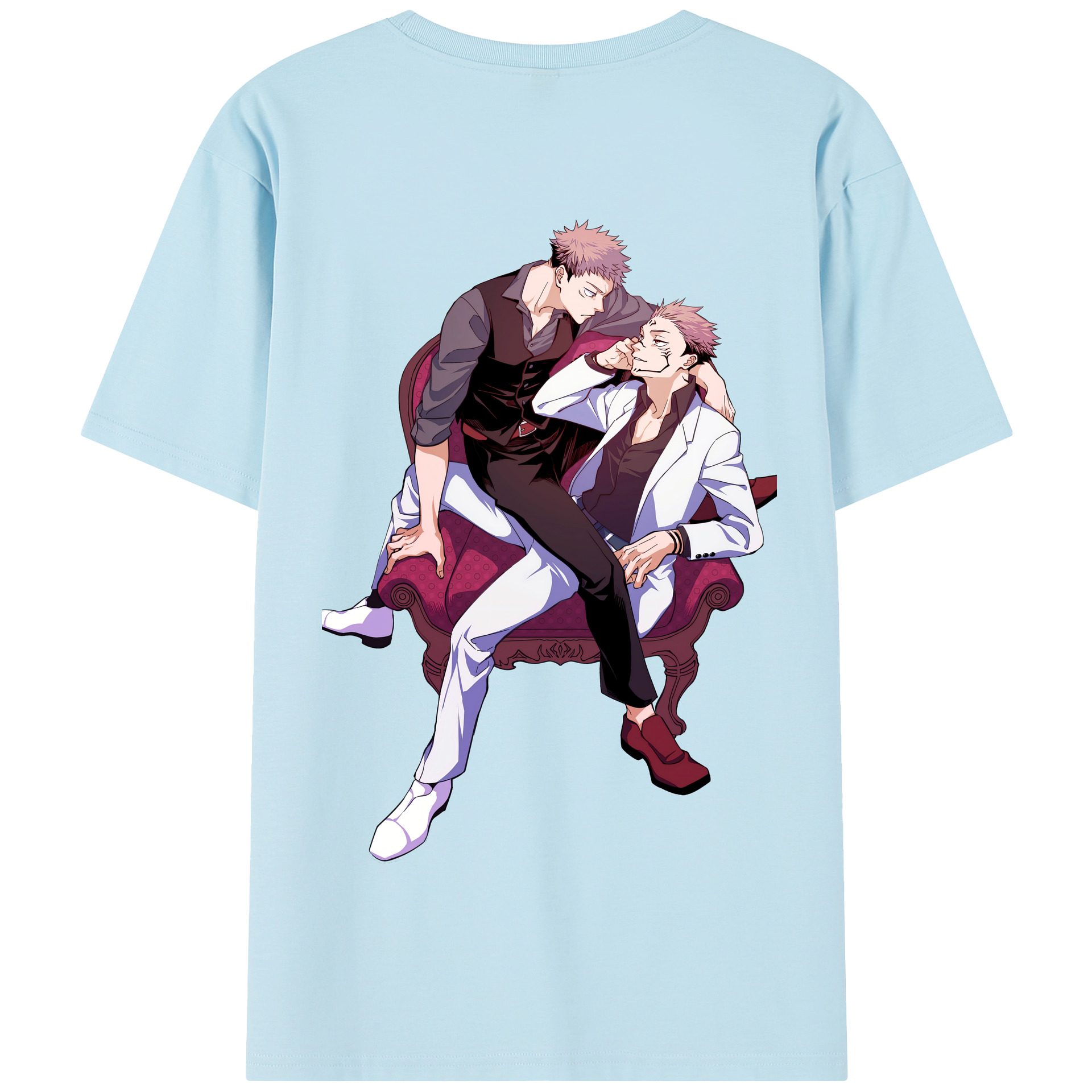 （画像用） 呪術廻戦 Jujutsu Kaisen 綿100％半袖Tシャツ（背面プリント）